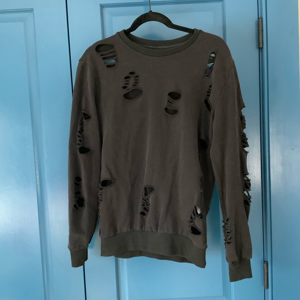 Emma & Sam deconstructed sweatshirt
